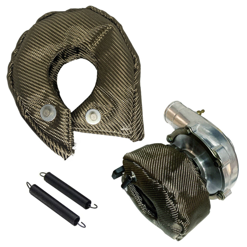 XINPENGLIU front view of T3 turbo blanket showing full coverage and protection