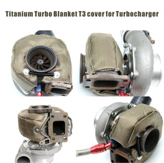 XINPENGLIU turbo blanket installed on T3 turbine housing to reduce engine-bay heat