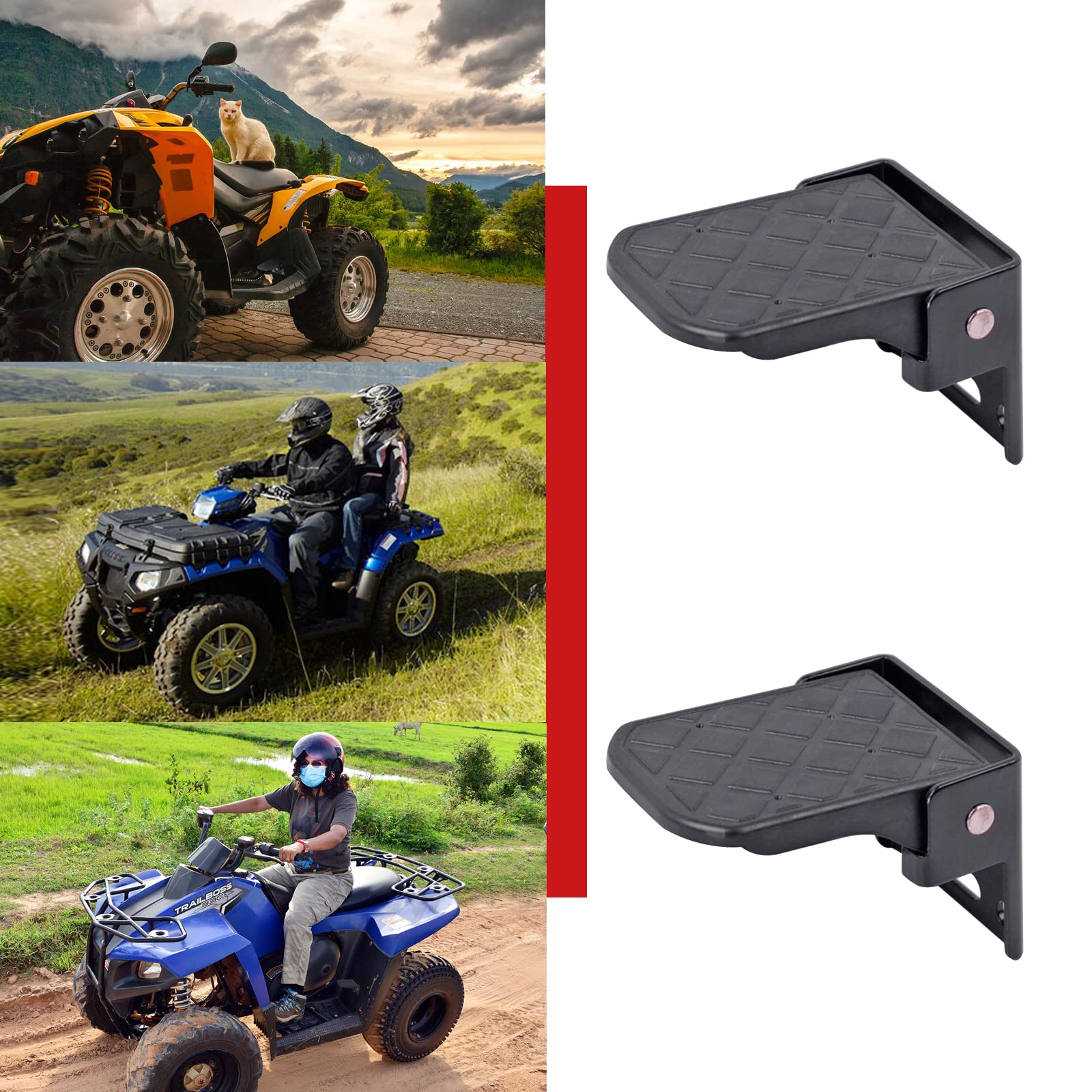 Xislet included bolts, nuts and pictorial instructions for easy installation