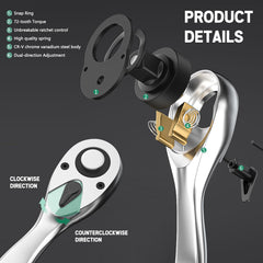 Xislet chrome vanadium Torx sockets close-up highlighting durable precision