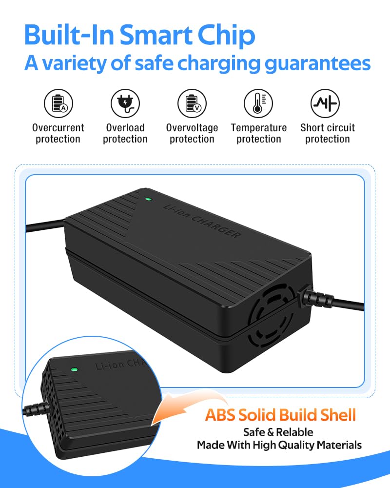 XIUWK charger held by hand showing compact size and portable installation benefit