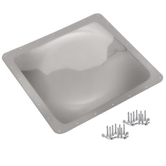 XMK skylight front view smoke gray dome showing durable outer profile and weather protection