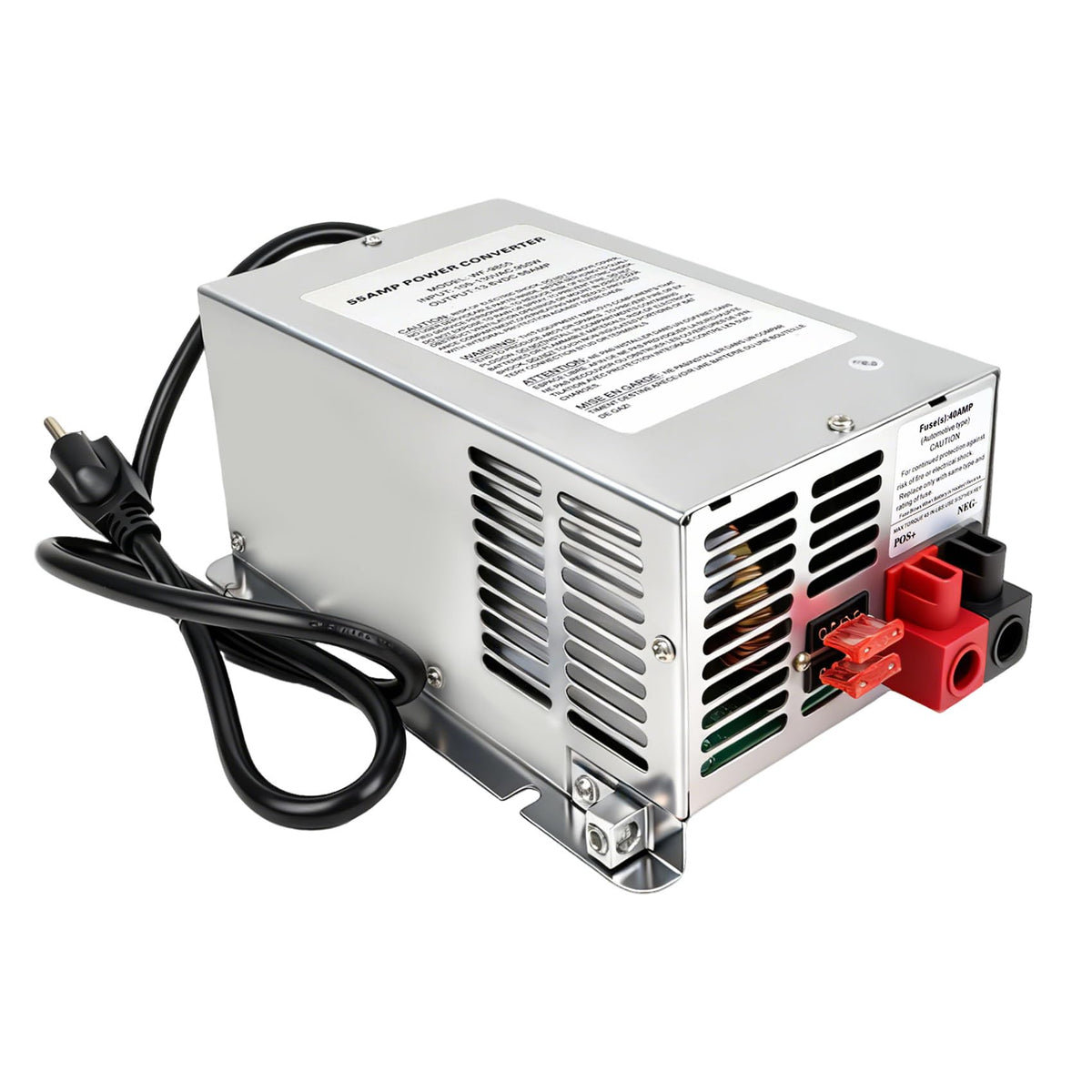 Xmnbl WF-9855 front view showing compact housing and quiet operation benefit