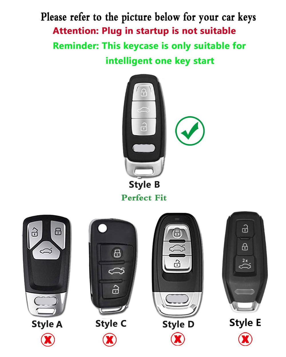 XMZAIMY back of suede key cover displaying smooth finish and durability