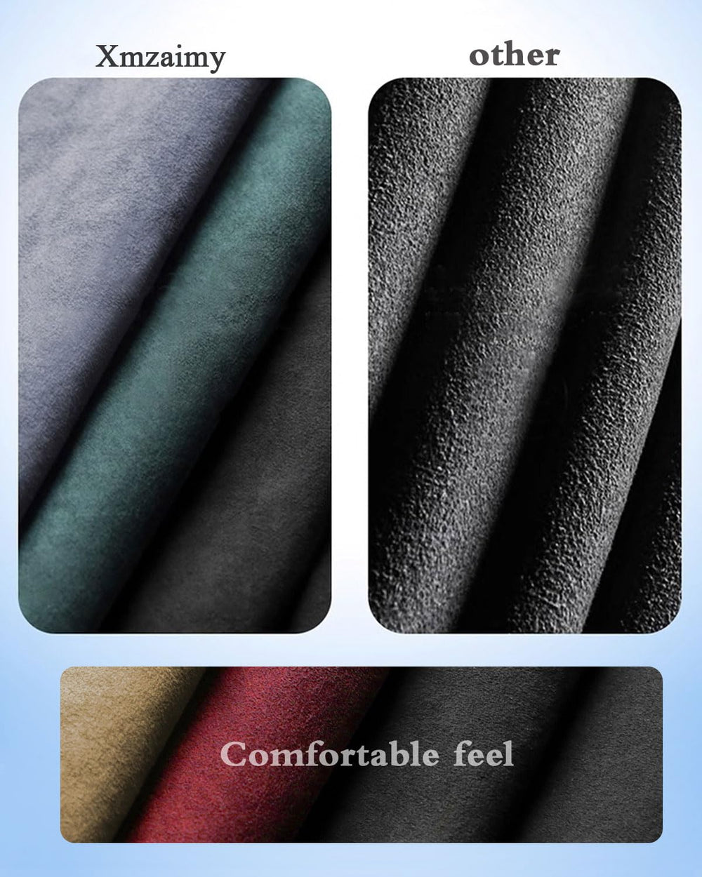 XMZAIMY cover button cutouts demonstrating easy access and functionality