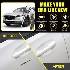 XNA mini brush applying paint to scratch for smooth even coverage