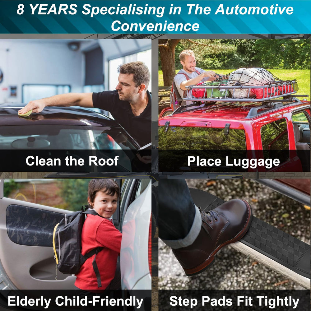 XNGQUEY four-pack layout illustrating included quantity and installation ease