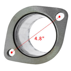 Xoepoll angled side profile highlighting sturdy bolt ears for secure clamping