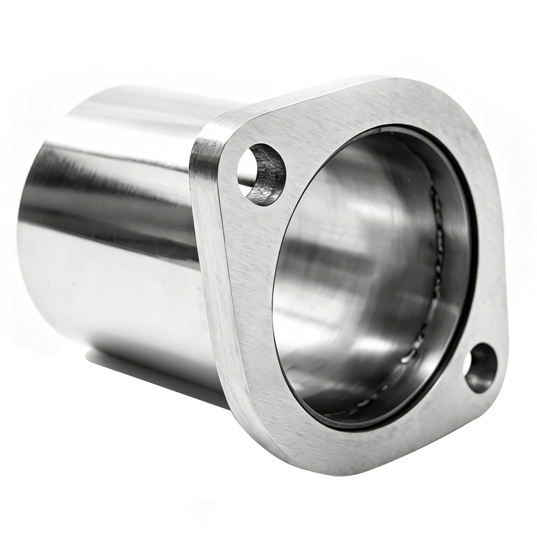 Xoepoll front view of 3 inch flange adapter showing fit and durability