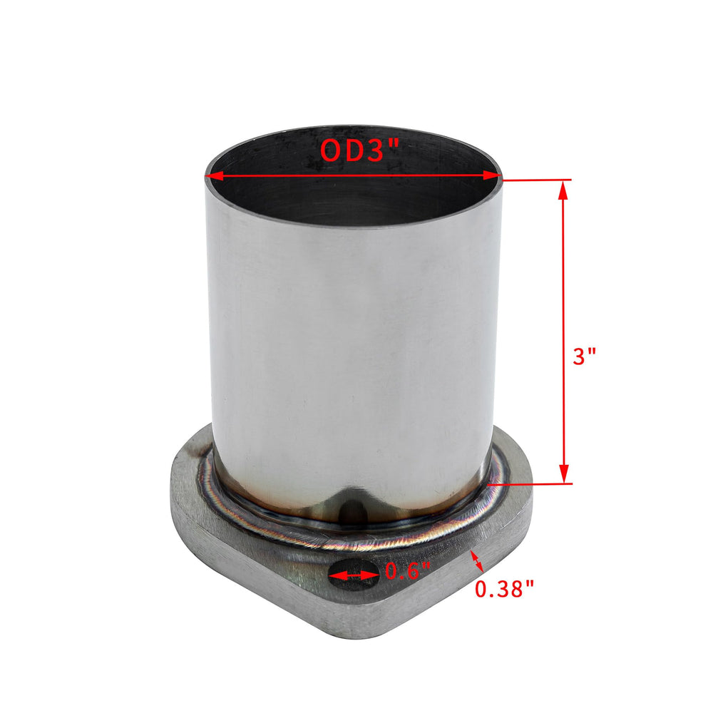 Xoepoll flange in garage repair scene illustrating fast exhaust fixes