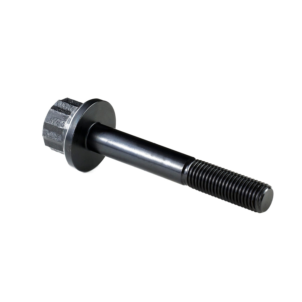 Xotic Performance bolt installed on crankshaft showing proper fit for engine reliability