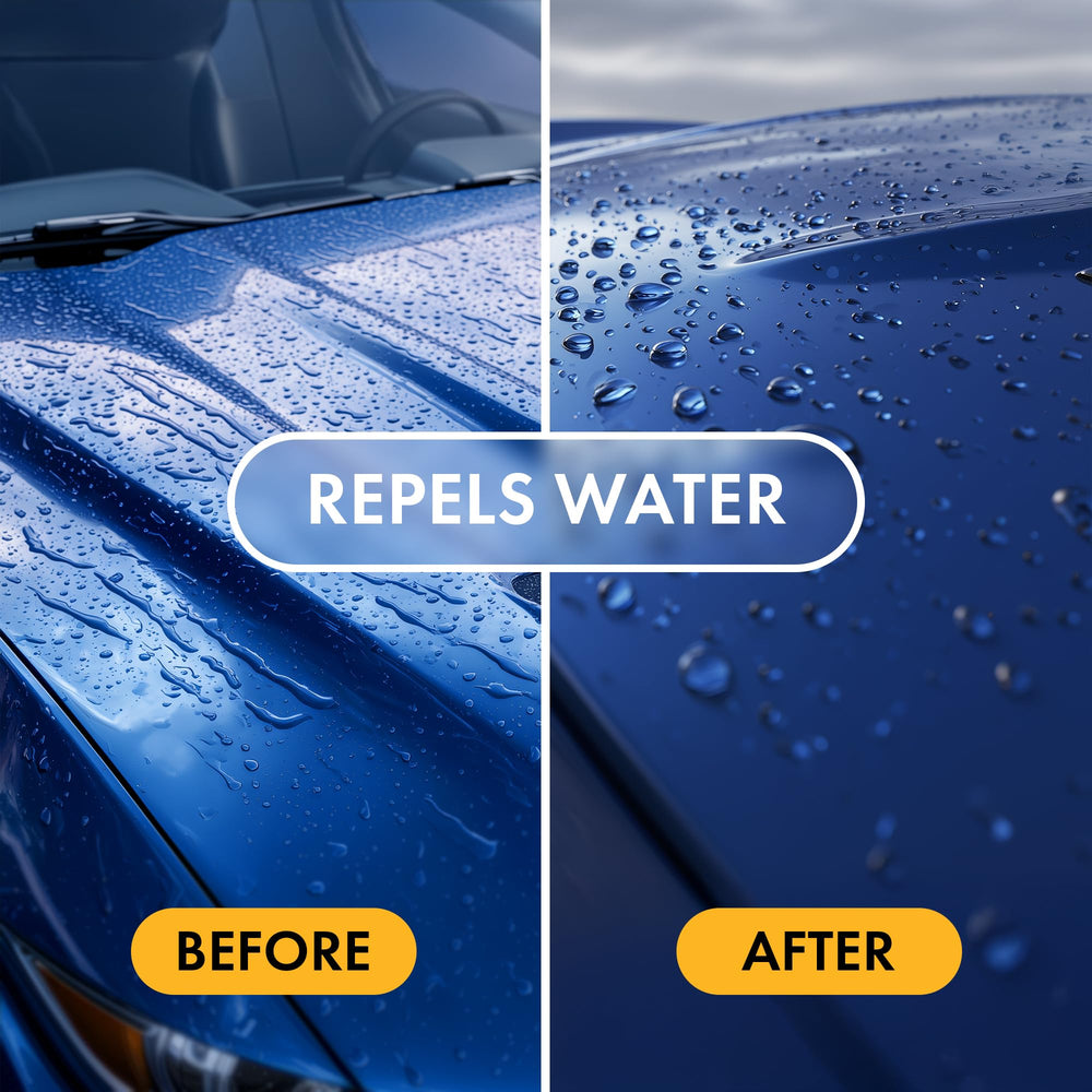 XPEL being wiped with microfiber to show easy application and streak-free finish