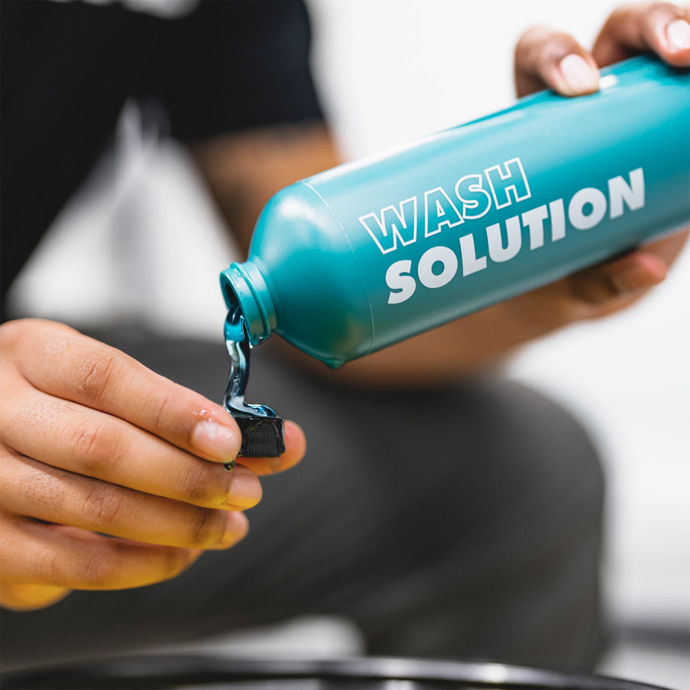 Rich foam from XPEL wash solution highlighting lubrication and dirt suspension