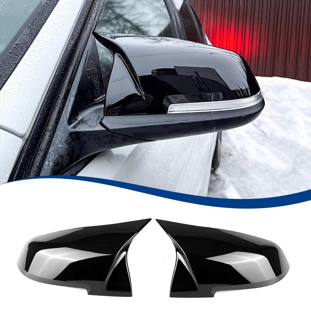 XPHAZZ front view mirror caps showing sleek finish and visual upgrade