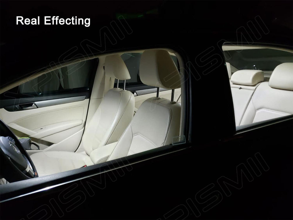 Xpismii LED installed in map light showing clearer reading visibility for driver
