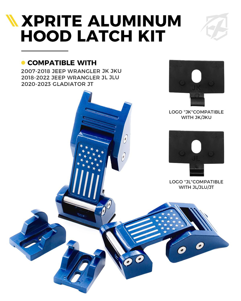 Xprite hardware and padding included for JK and JL models ensures correct fitment