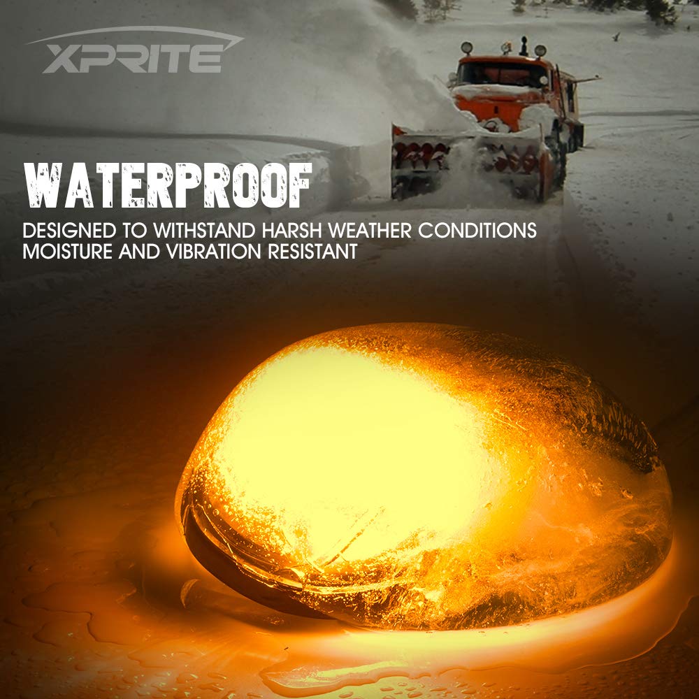 Xprite mounted on truck roof side view improving nighttime awareness