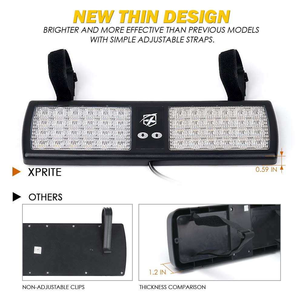 Xprite slim housing profile for unobtrusive interior fit