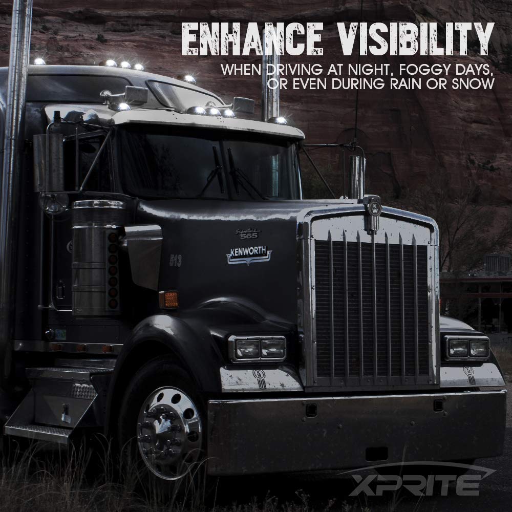 Xprite side profile mounted on truck roof for improved recognition
