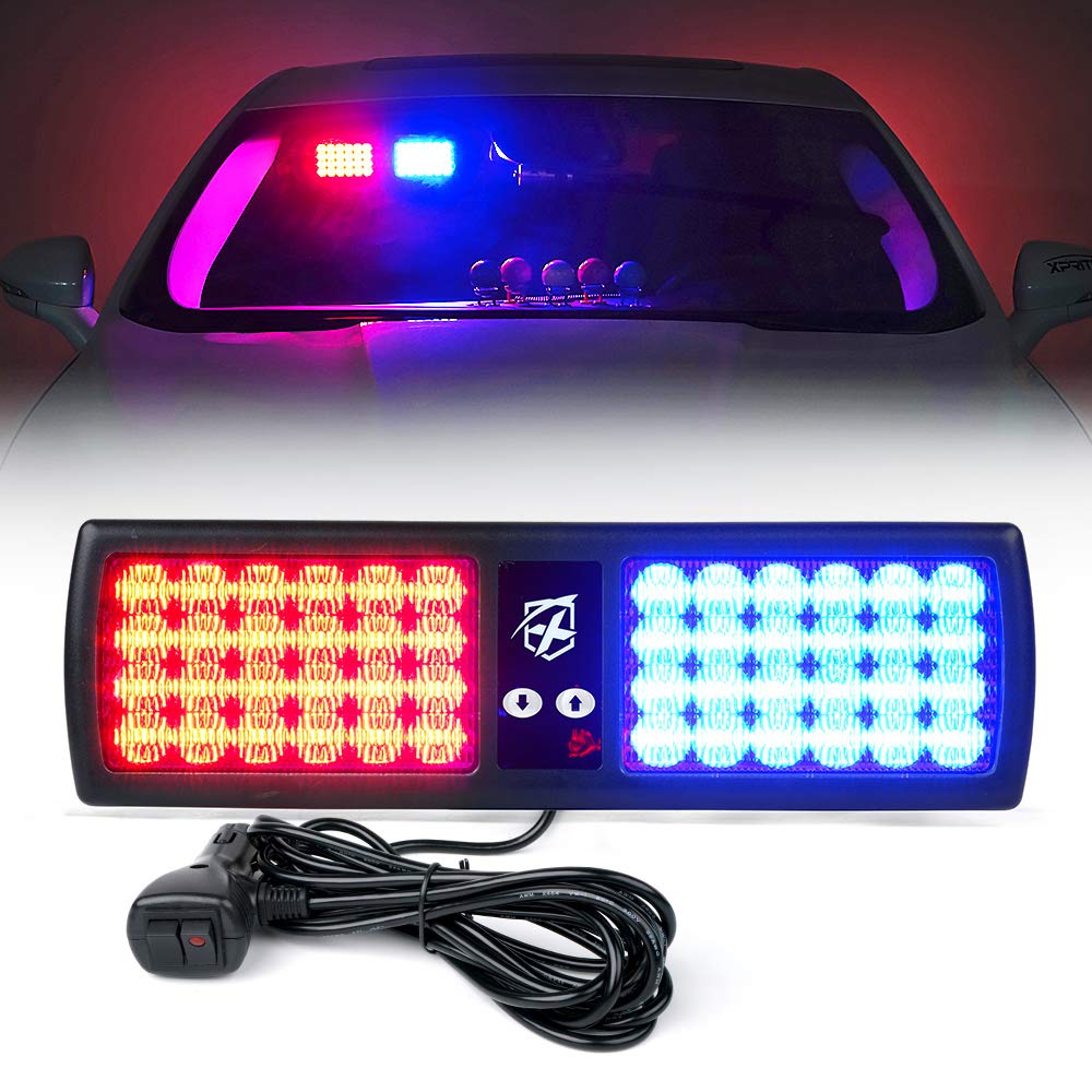 Xprite front view showing visor light for improved vehicle visibility