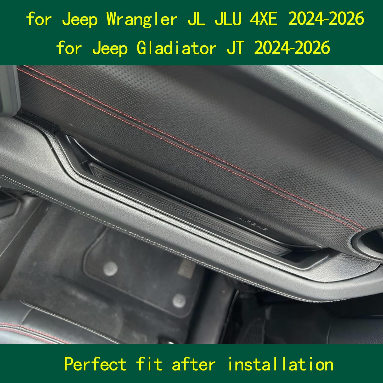 XQTMYHAL installed on passenger side in Jeep Wrangler showing easy access benefit