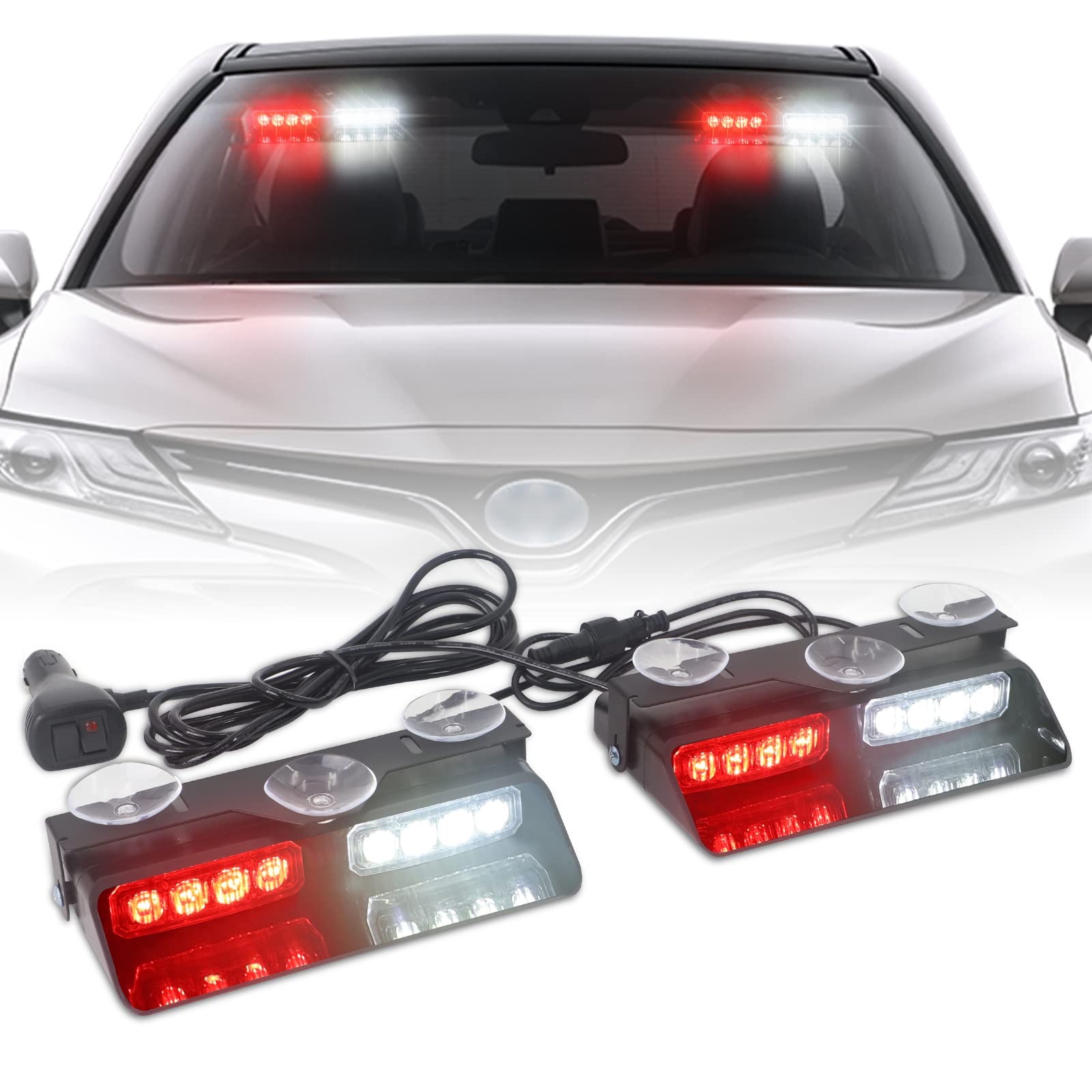 XRIDONSEN front assembly showing dual 7.16-inch bars for wide visibility