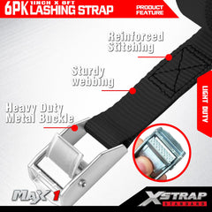 XSTRAP STANDARD webbing texture detail showing strong weave for long-lasting use