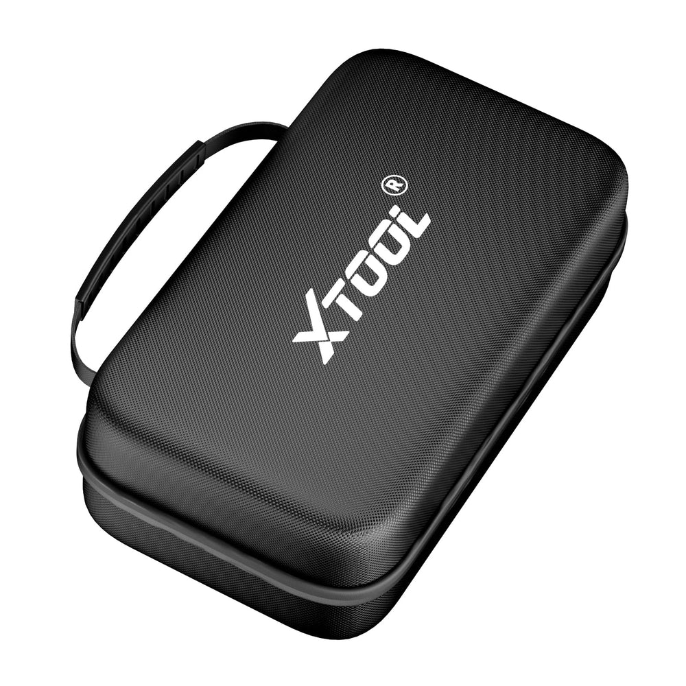 XTOOL accessories neatly organized inside case to prevent tangles and damage