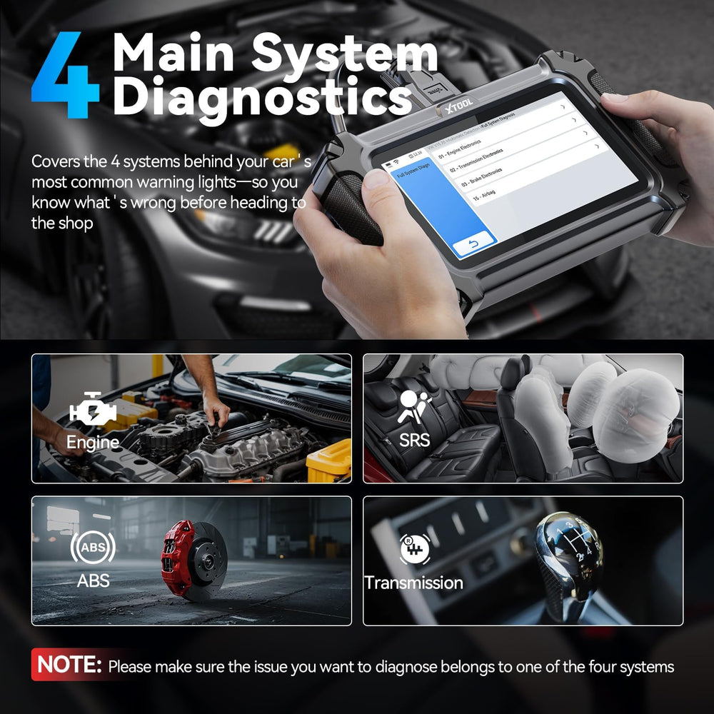 XTOOL D5S screen displaying live engine data, faster troubleshooting benefit