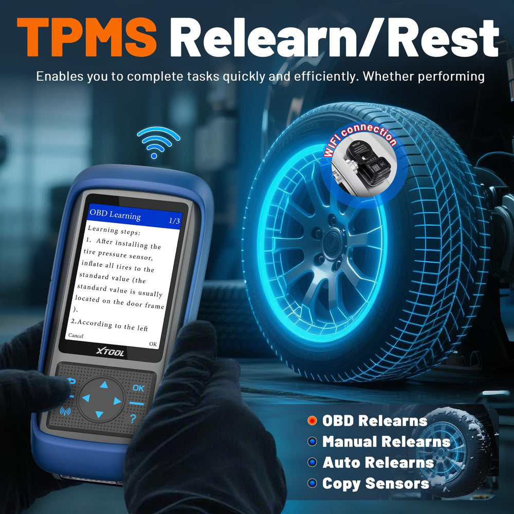 XTOOL TP150 screen showing live sensor data for quick diagnostics benefit
