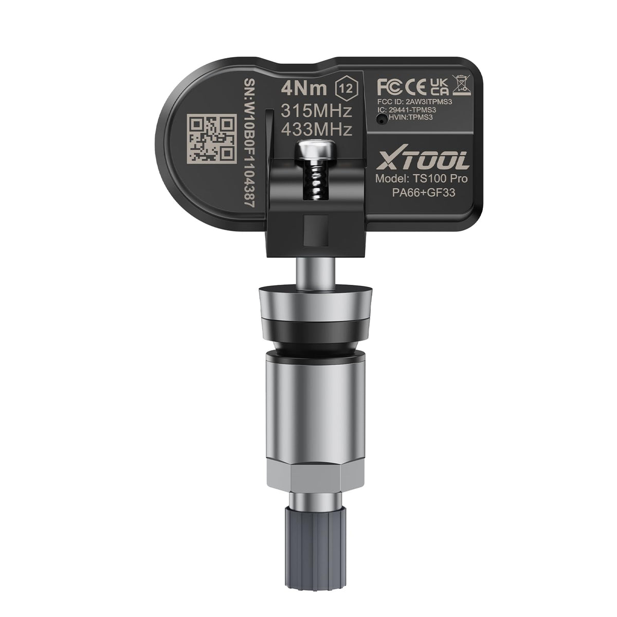 XTOOL TS100 PRO front packaging showing model and dual-frequency benefit