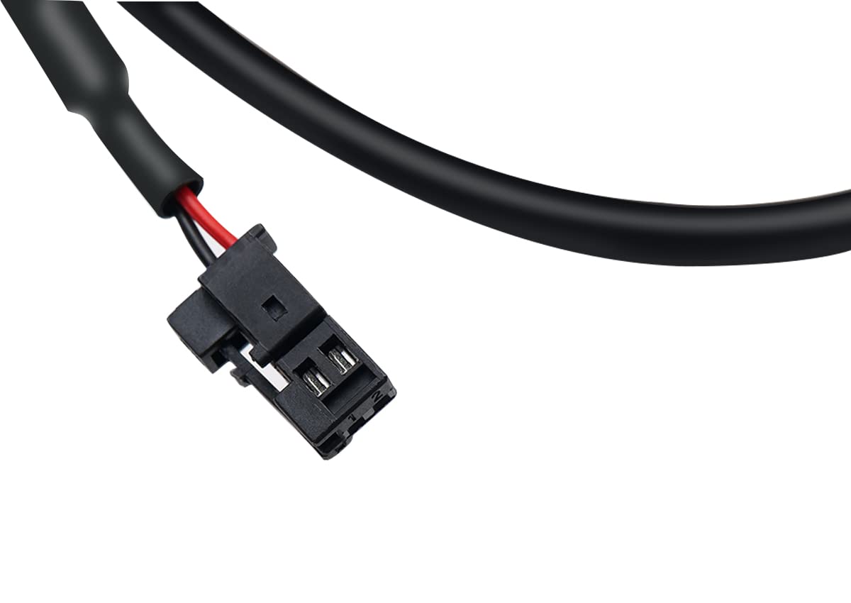 XTPTFABS harness bent in hand to show flexibility and ease of routing during install