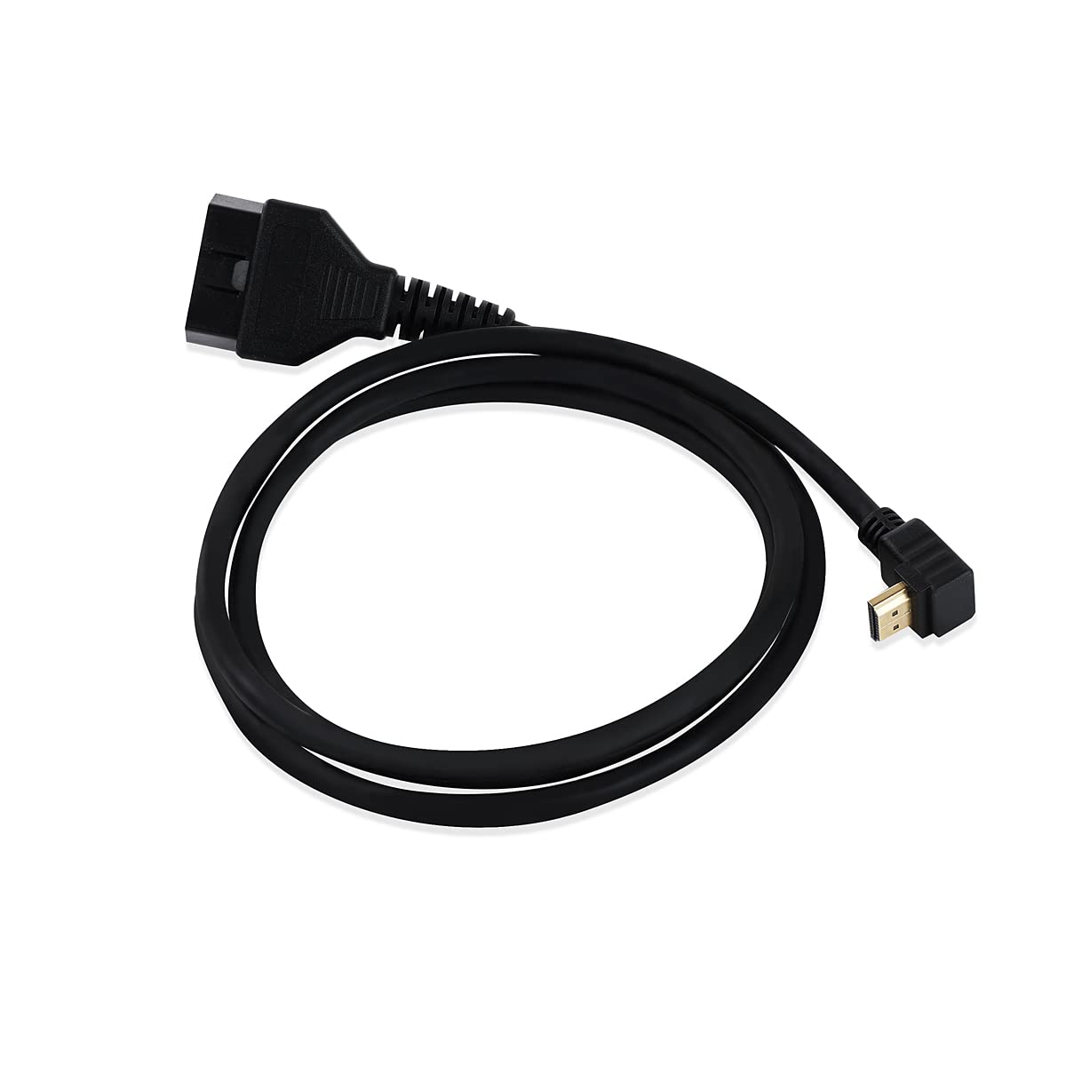 XTPTFABS full 59-inch cable laid out for flexible routing benefit