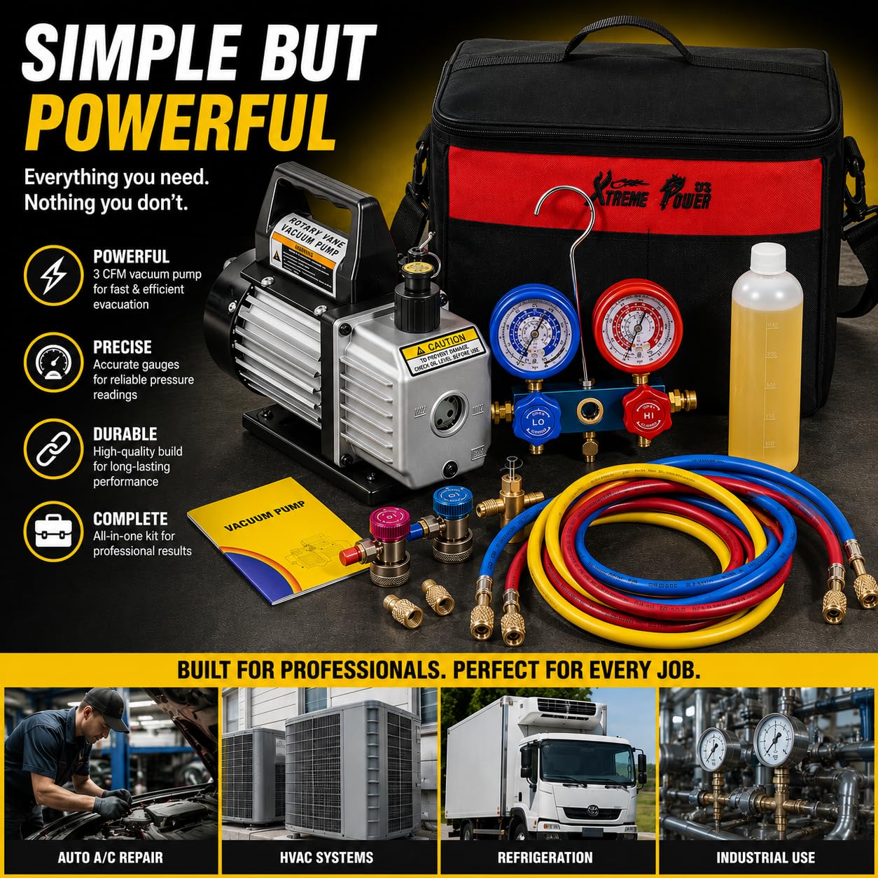 XtremepowerUS R134a can tap detail illustrating secure valve control for safe dispensing