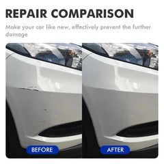 XTryfun basque red brush applying on scratch demonstrating quick coverage