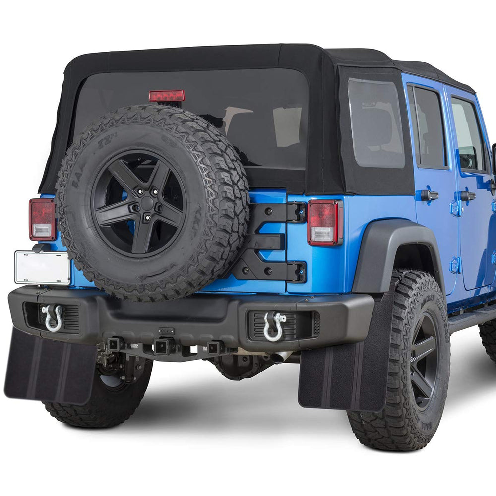 XUKEY lifestyle shot on off-road truck demonstrating debris protection
