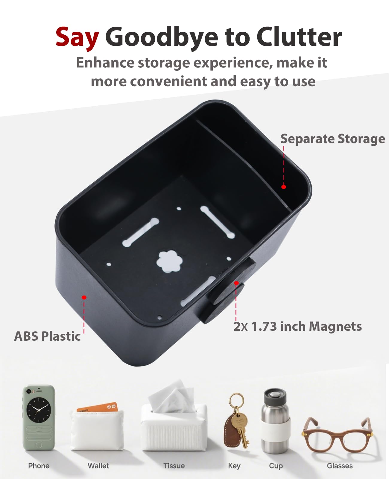 XYNOXRIDE attached to toolbox storing wrenches for organized workspace