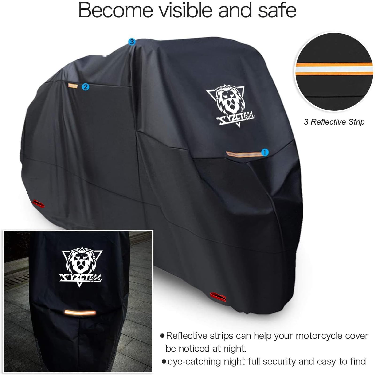 XYZCTEM side profile on cruiser demonstrating full-length coverage benefit