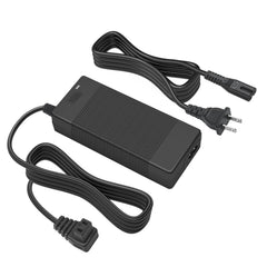 XZGm adapter front view showing compact brick design and ventilation, reliable power