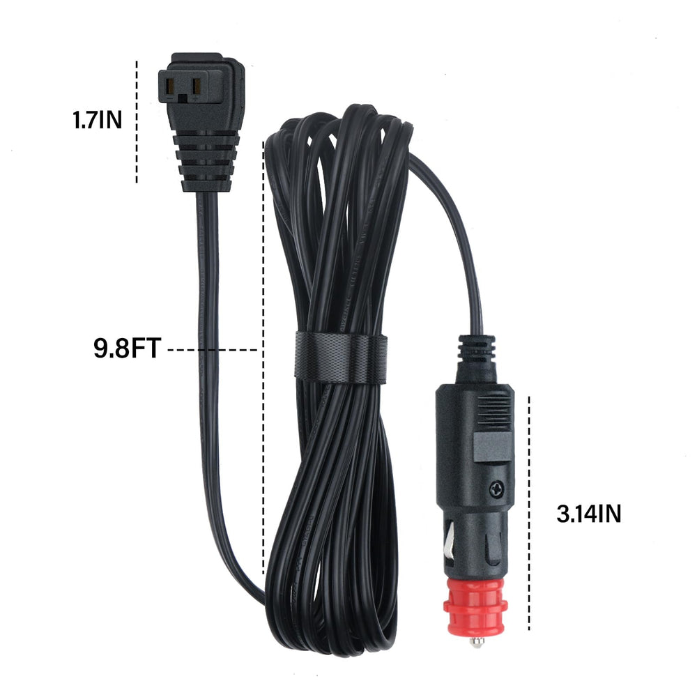 XZGm cable laid out to show full 11.5 ft length for flexible placement benefit