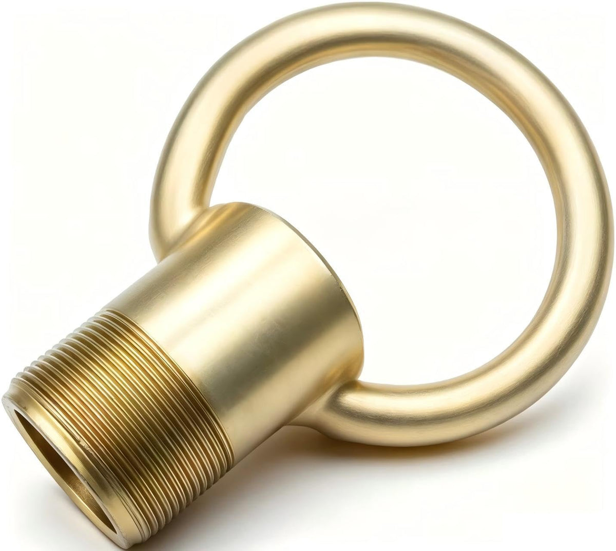 YaBeHo lifting ring front view showing solid iron construction and reliable fit