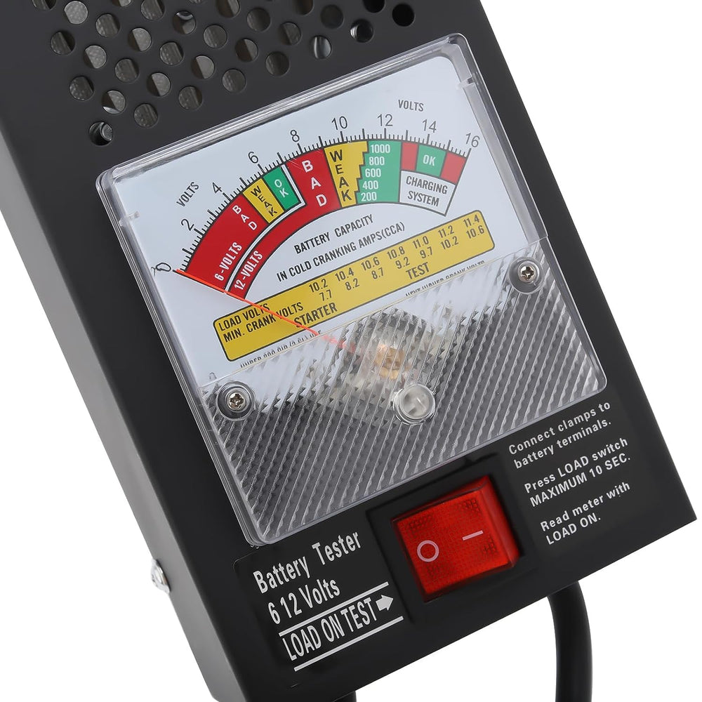 Yaegoo connected to car battery demonstrating on-vehicle testing convenience