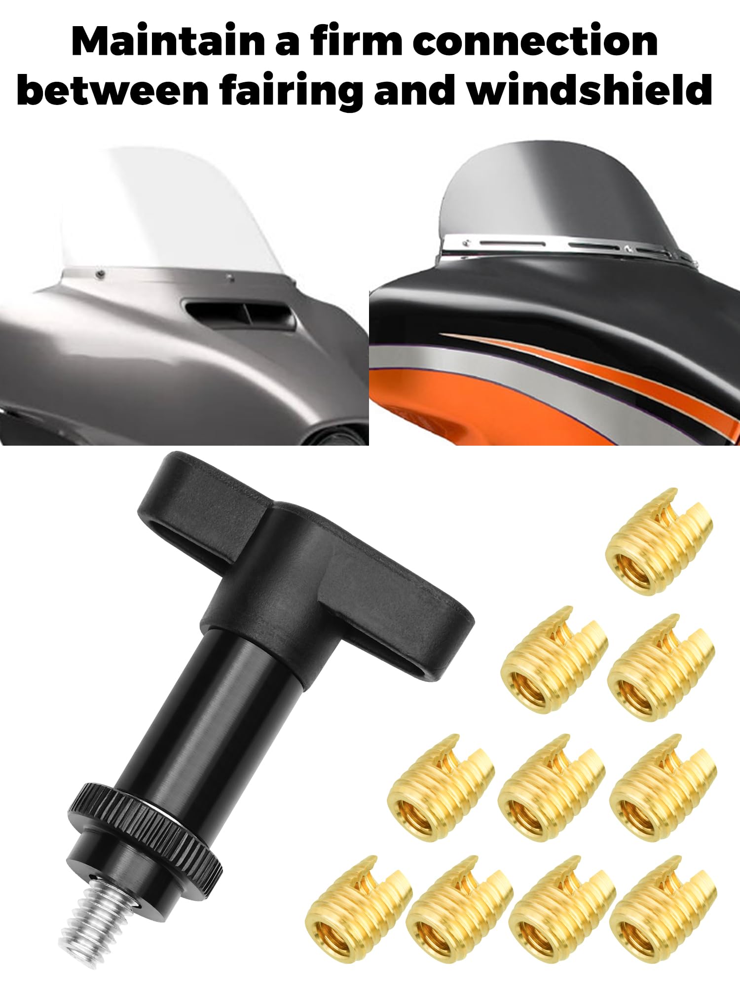 YALTIES inserts next to a coin to show size and portability for on-road repairs