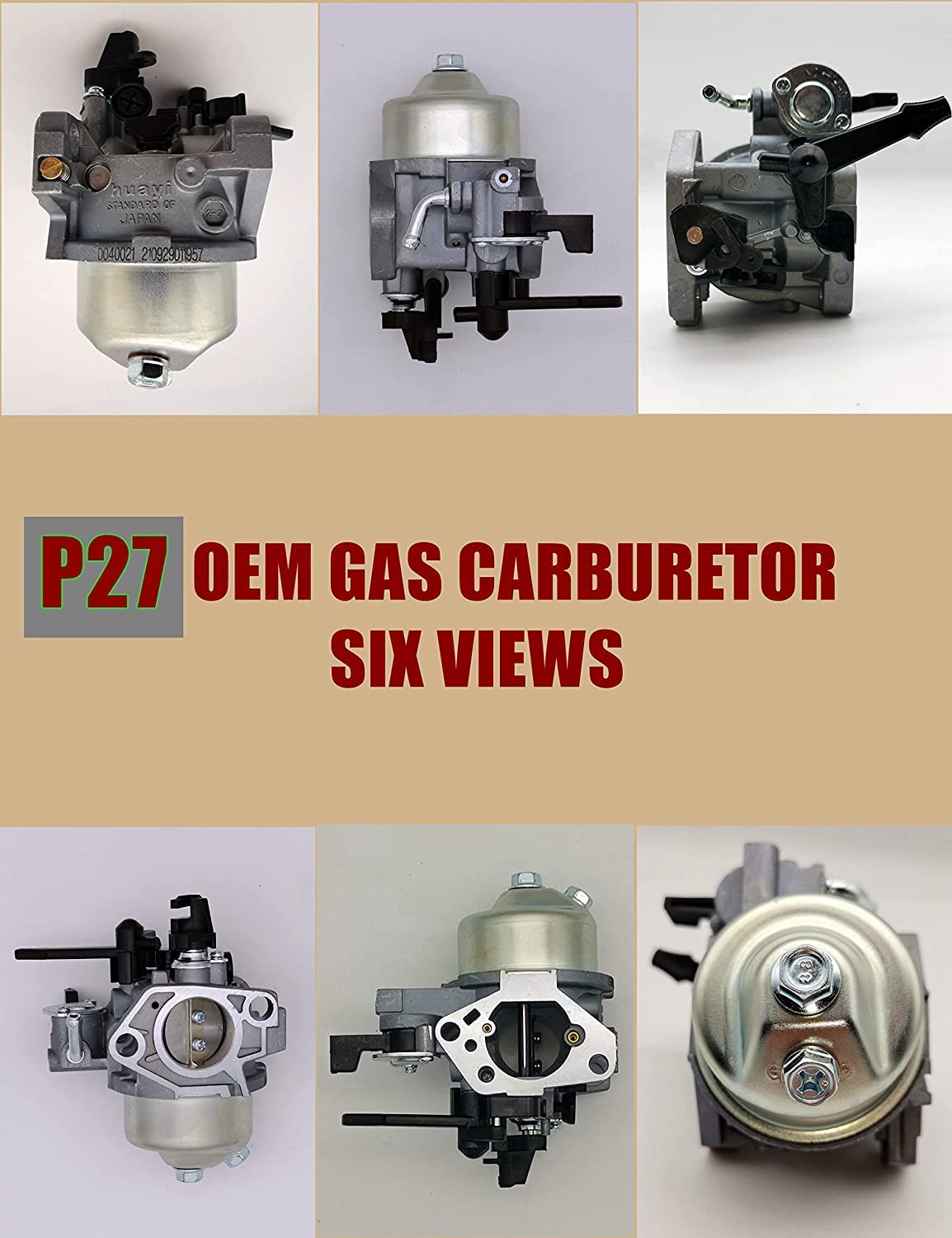 YAMAKATO carburetor installed on a mini bike engine demonstrating straightforward fitment