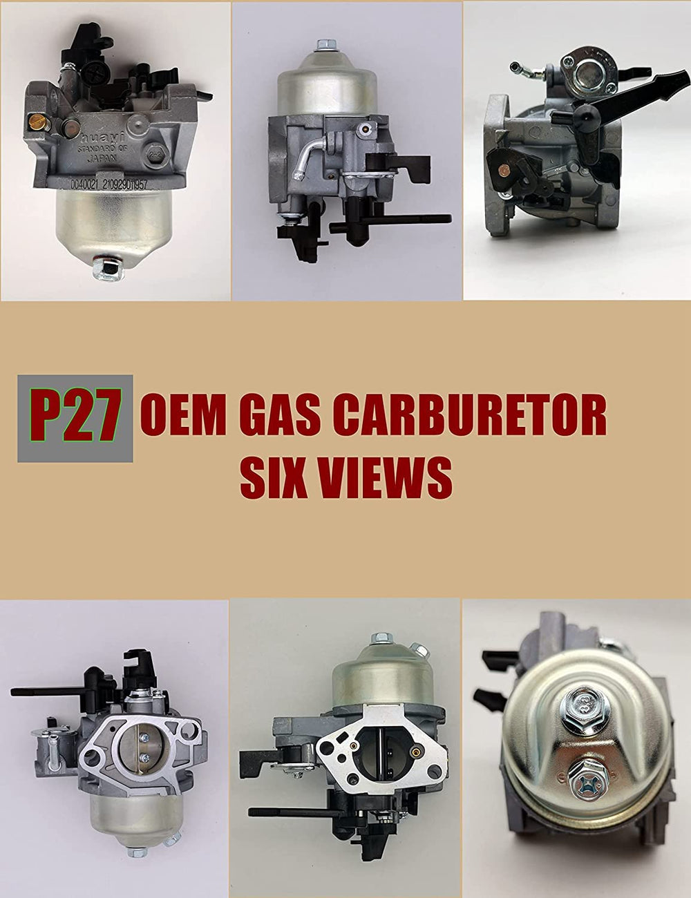 YAMAKATO carburetor installed on a mini bike engine demonstrating straightforward fitment