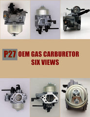 YAMAKATO carburetor installed on a mini bike engine demonstrating straightforward fitment