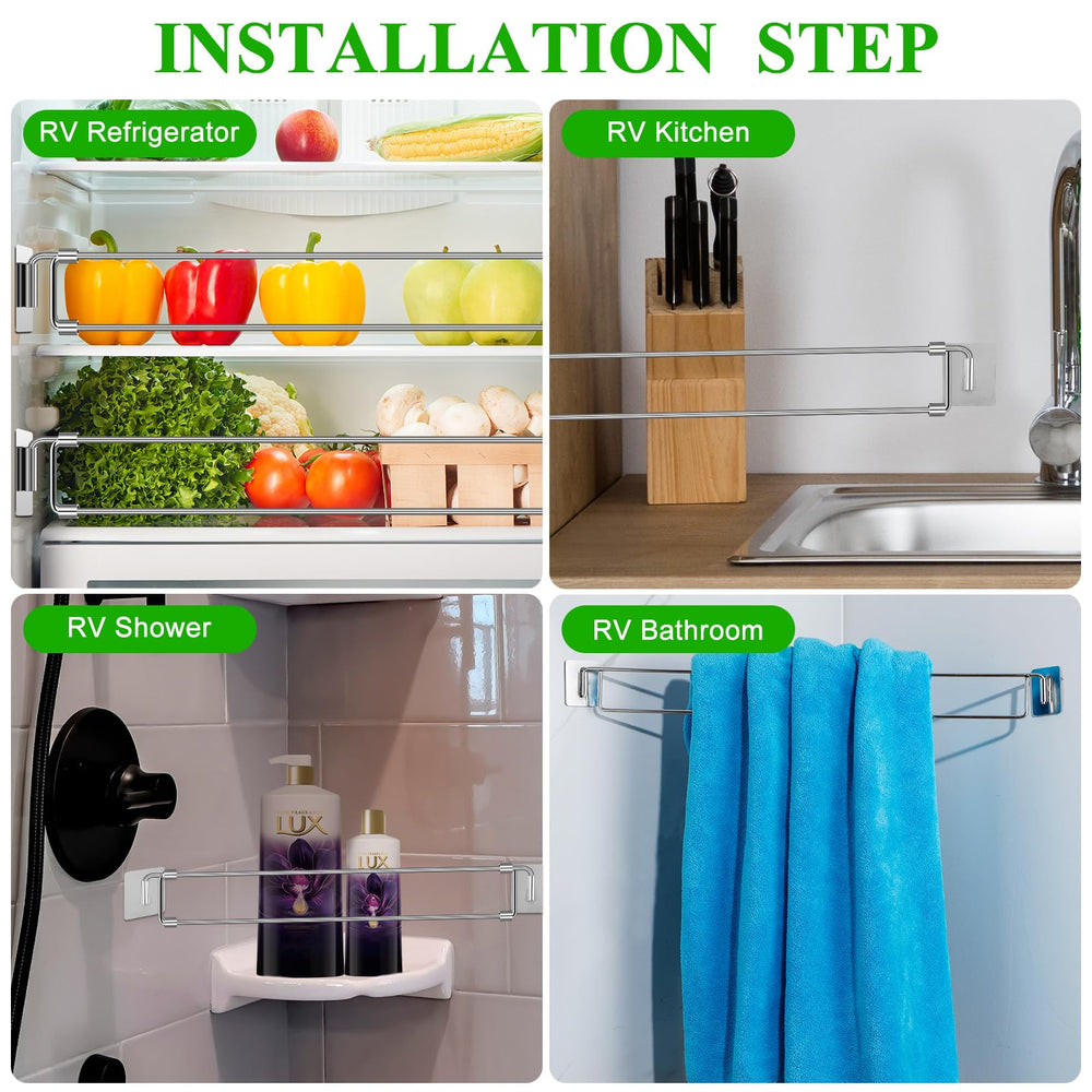 Yaocom in a camper kitchen lifestyle scene improving storage and travel convenience