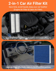 YAURENVA engine filter close-up showing dense fiber media to protect engine