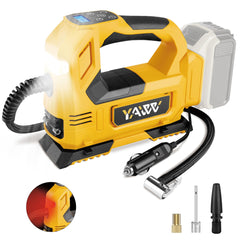 YAWV front view showing compact pump and controls for fast inflation