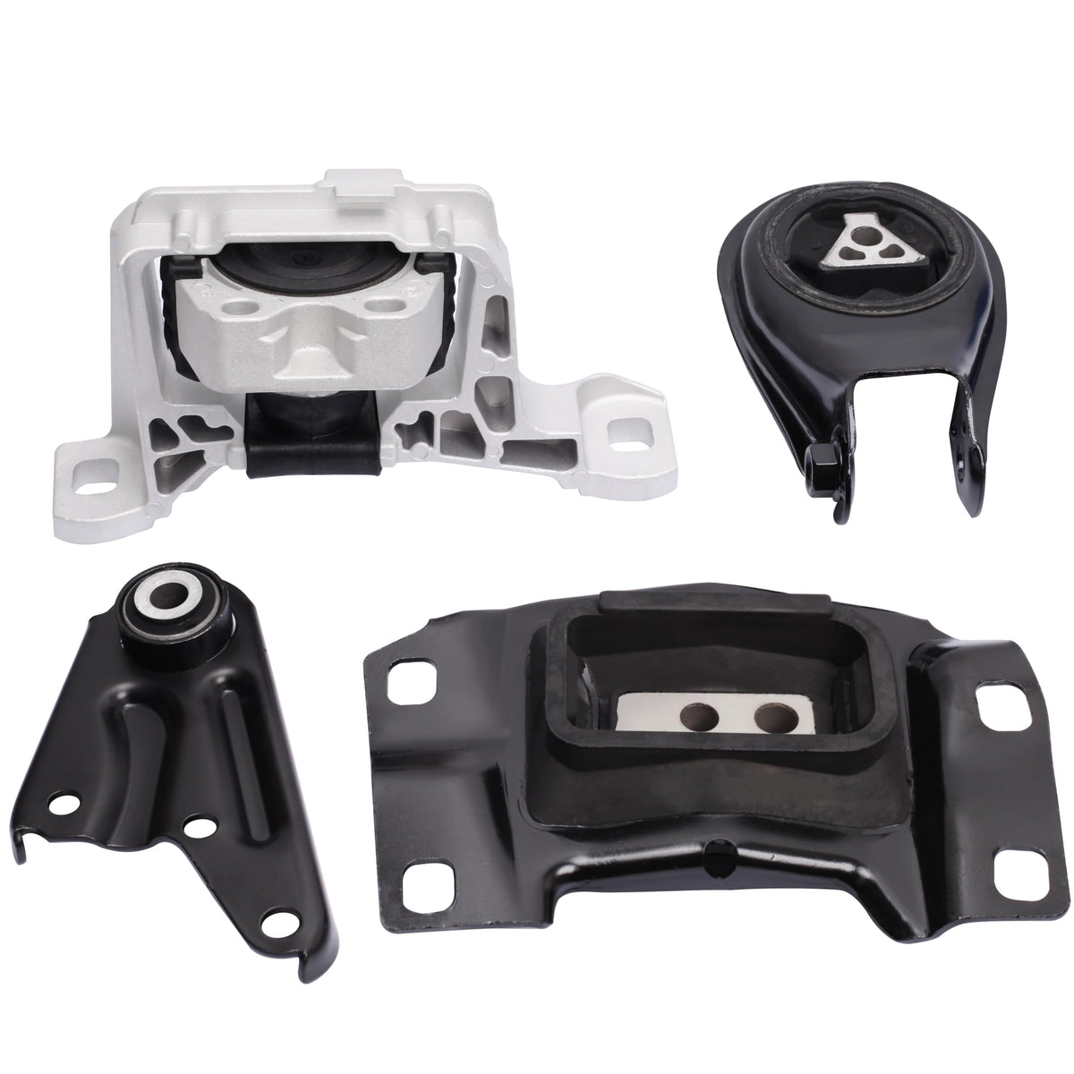 YBDDZH front view of mount kit showing complete components and easy replacement benefit